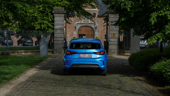 Test MG3 Hybrid+ info belgie prijs autofans
