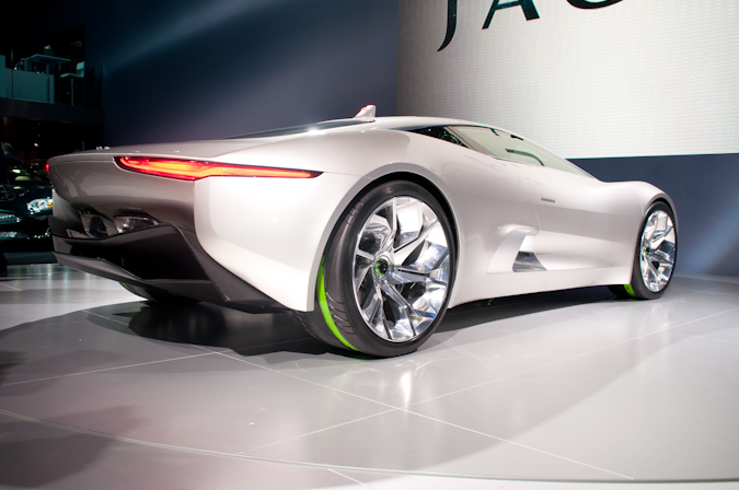 Jaguar C-X75 concept Parijs 2010