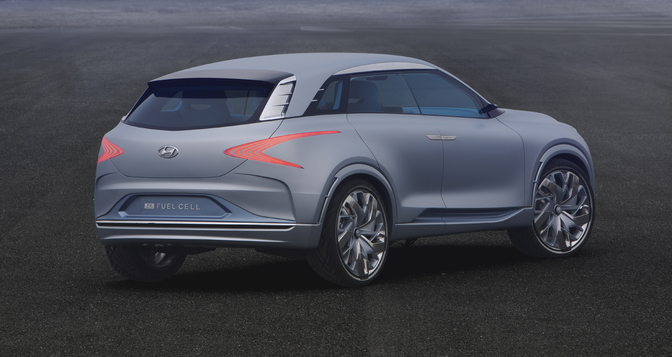 Hyundai Fe fuel cell concept 2017