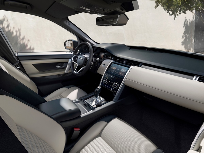 Discovery Sport black edition 2020 interieur