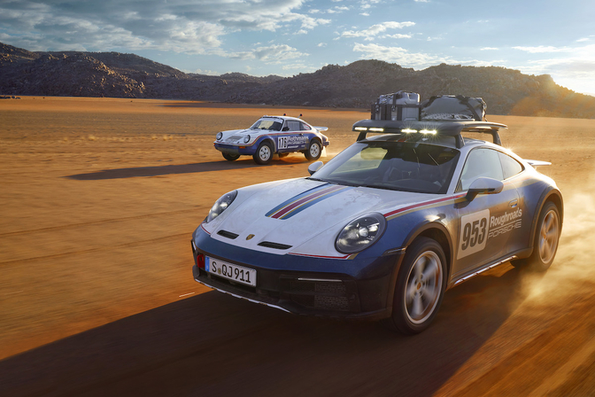 Porsche 911 Dakar 2022 info prijs Belgie