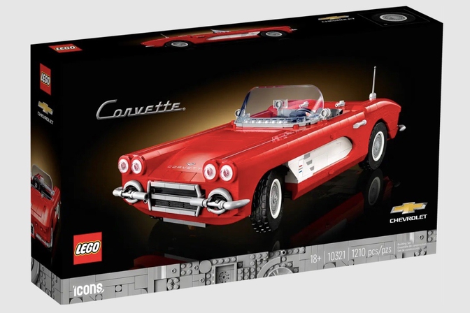 Cadeautip Lego Corvette 2023