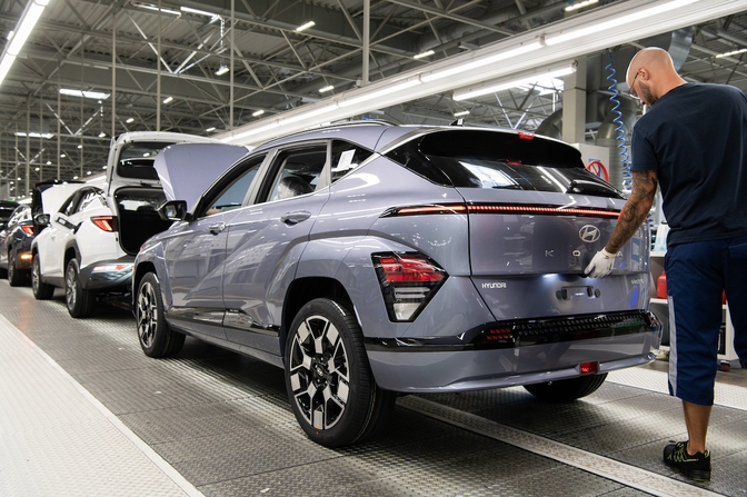 Hyundai productie 2024