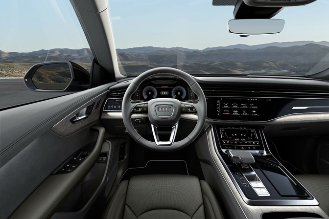 Audi Q8 plug-in facelift 2024