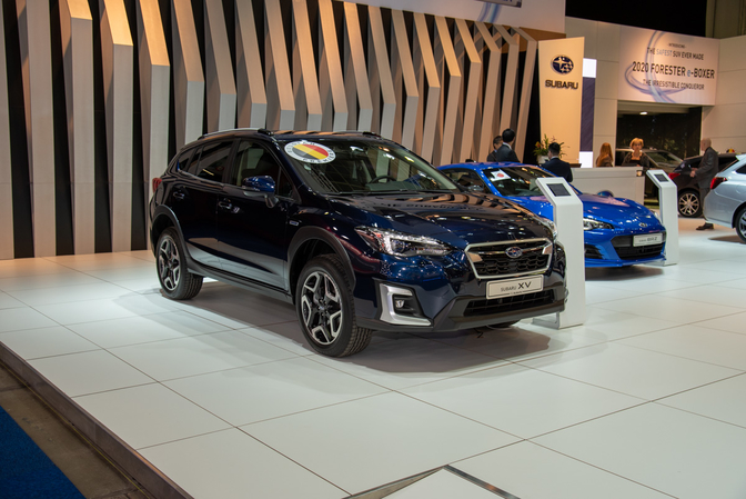 Subaru XV eBoxer autofans autosalon 2020