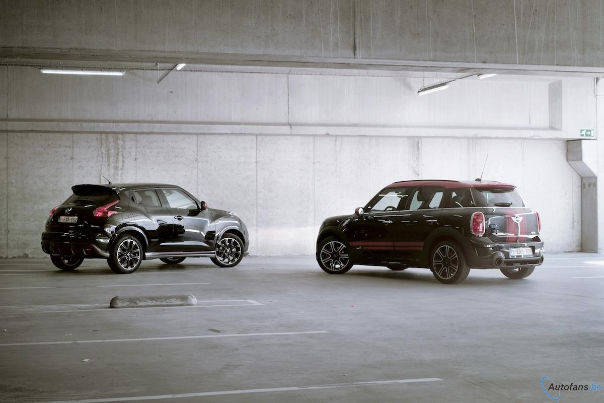 Nissan-Juke-Nismo-VS-Mini-Countryman-JCW Nissan-Juke-Nismo-VS-Mini-Countryman-JCW