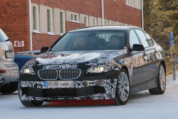 BMW M5 gespot 2011