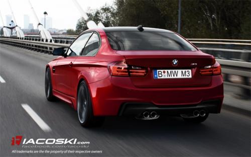 BMW M4 2014 render