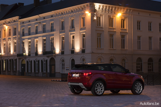 Range Rover Evoque rijtest