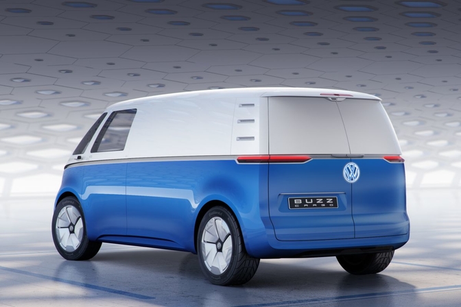 Volkswagen ID. Buzz Cargo Concept 2018