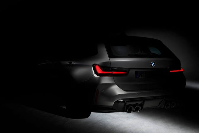 BMW M3 touring 2020 achterkant
