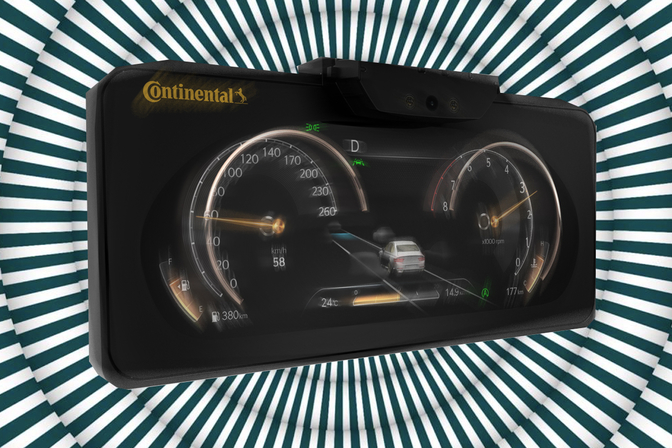 3D cockpit auto Peugeot Continental