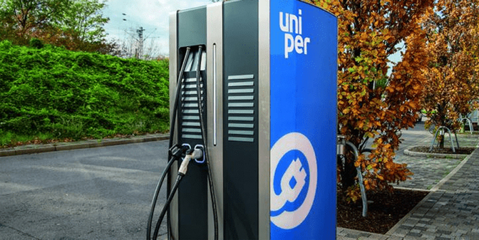 Elektrische auto powerbank wallbox EON UNIPER EV charging