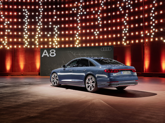 Audi A8 facelift 2021