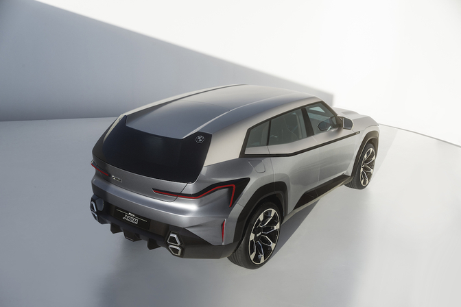 BMW Concept XM achterzijde