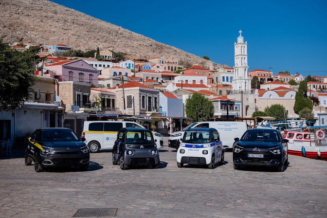 Citroën Ami Police Chalki, Grèce