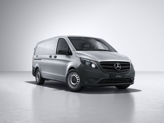 Mercedes eVito bestelwagen 2021 voorkant