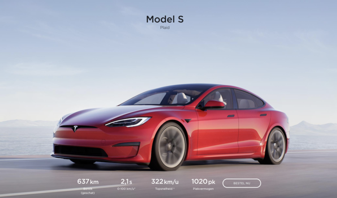 Tesla Model S Plaid Nurburging