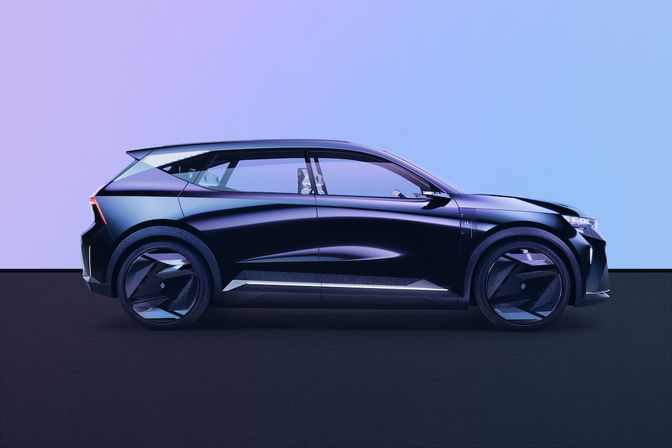 Renault Scenic Electric EV vision concept 2022