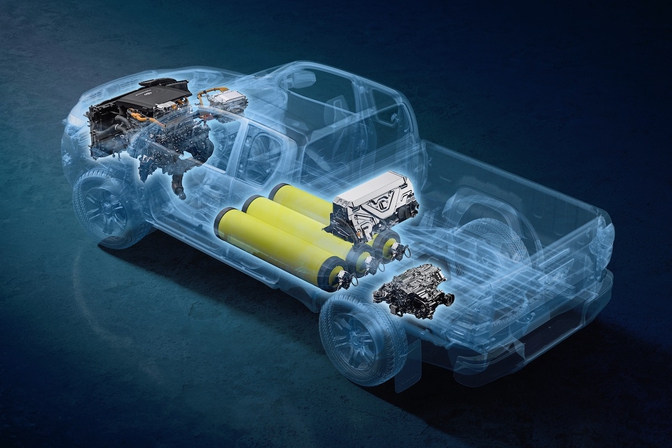 Toyota Hilux Hydrogen Prototype 2022