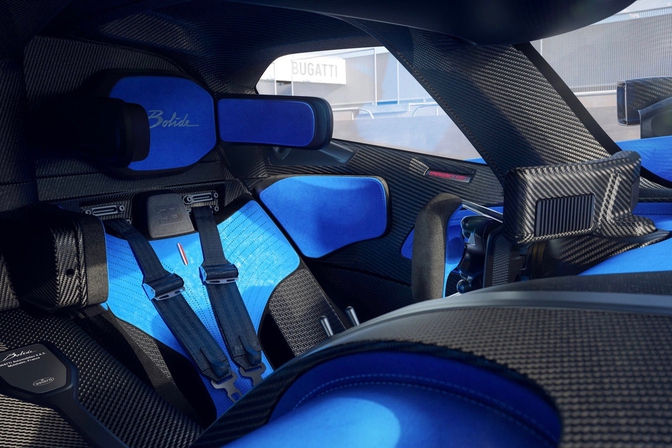 Bugatti Bolide Interieur 2023