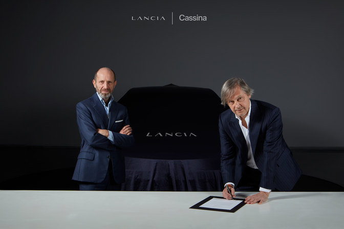 Lancia Ypsilon teaser Edizione Cassina 2023
