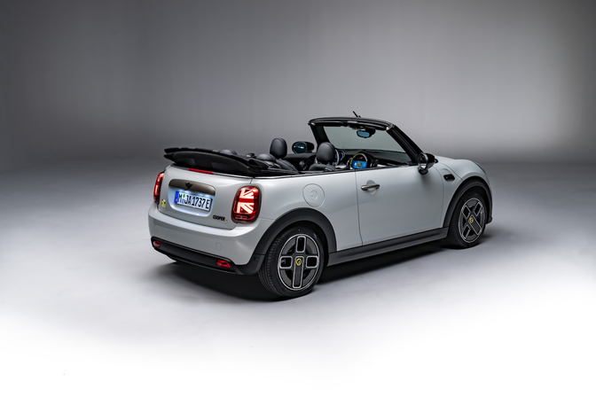 Mini Cooper SE Cabrio info prijzen Belgie