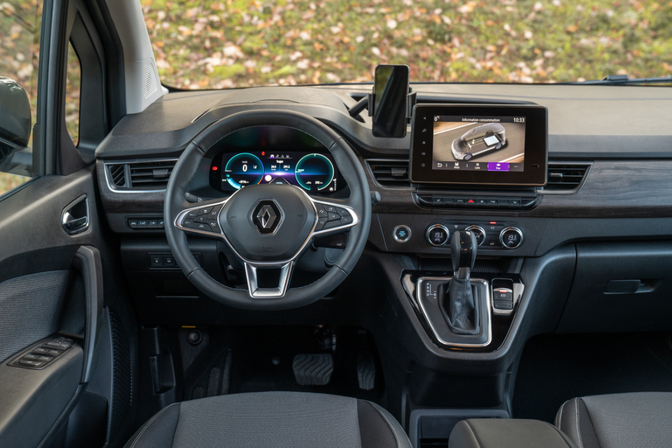 Renault Kangoo E-Tech rijtest belgie info