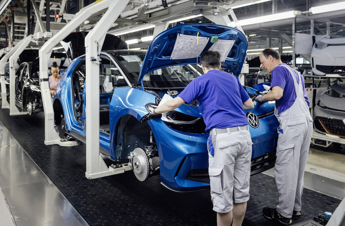 Volkswagen elektrische productie 2023