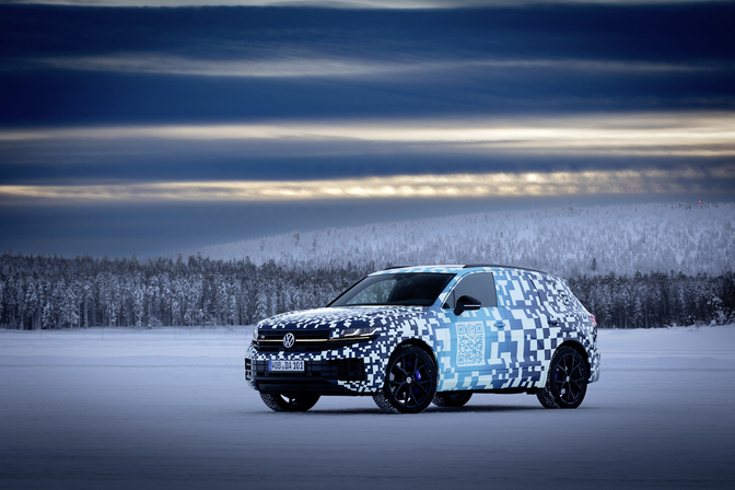 Volkswagen Touareg facelift teaser
