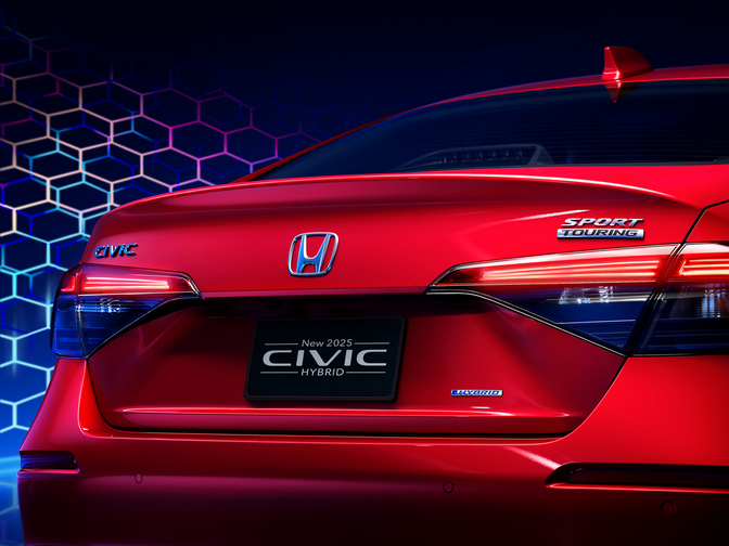 Honda Civic facelift 2024 info belgie