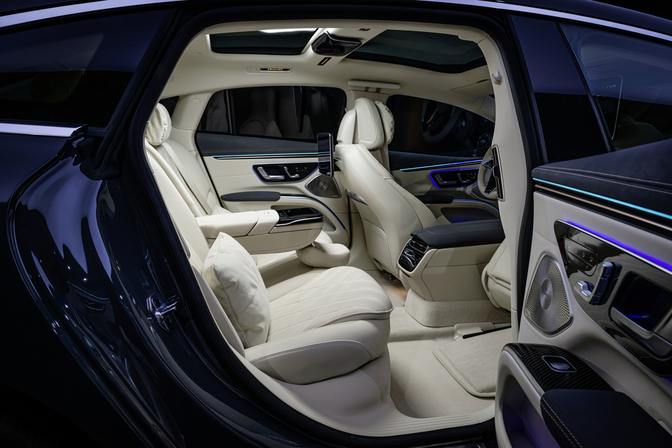 Mercedes EQS facelift 2024