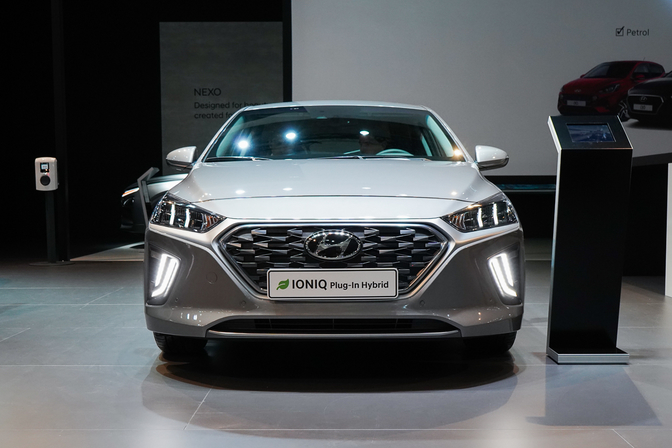 hyundai ioniq plug-in hybrid autosalon brussel 2020