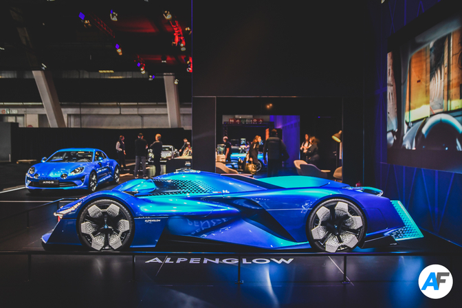 alpine alpenglow concept autosalon brussel 2023