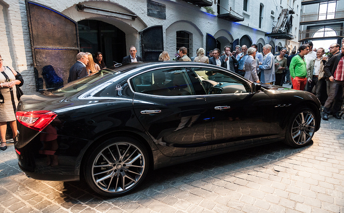 Maserati stelt Ghibli voor aan select publiek in Antwerpen