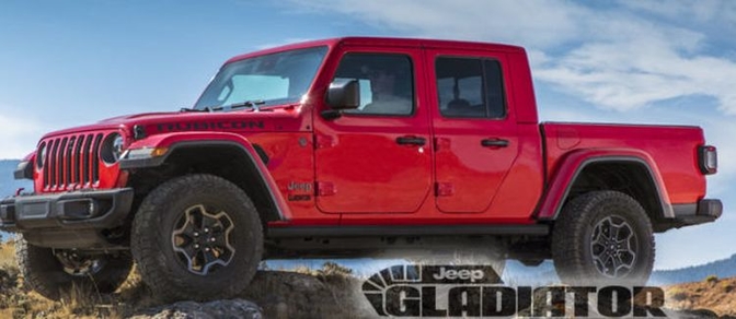 Tot ziens Gespierd Fractie Jeep Wrangler pick-up heet Gladiator | Autofans