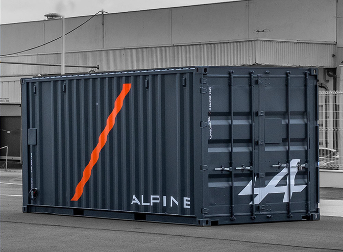 alpine container