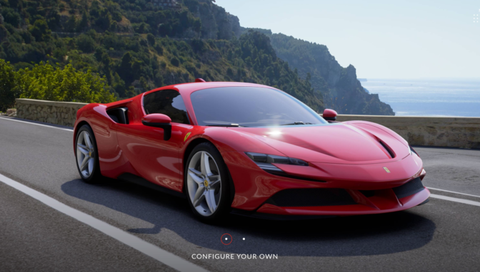 ferrari sf90 stradale configurator