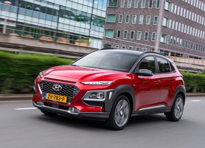 Hyundai Kona Hybrid review rijtest prijs 2019