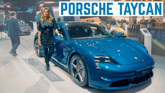 Porsche Taycan Veronique De Kock Autosalon Brussel Autofans 2020