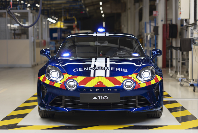 Alpine A110 Gendarmerie 2021
