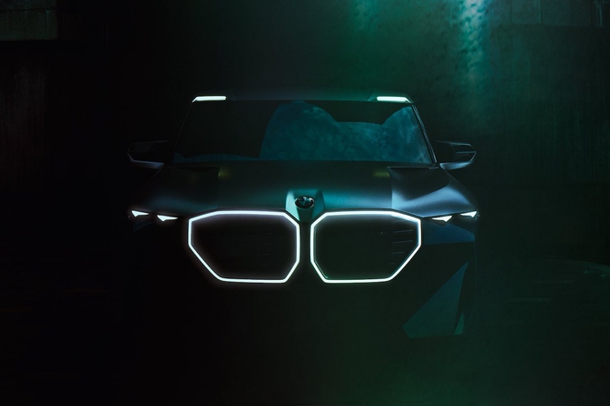 BMW concept XM teaser