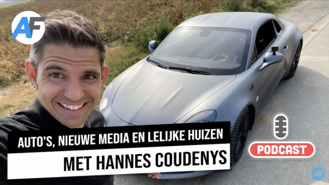 Autofans podcast Hannes Coudenys