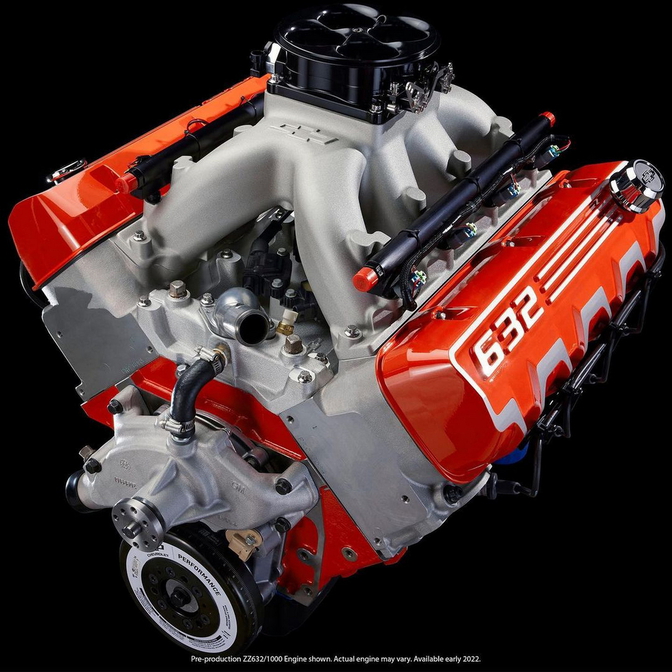 Chevrolet ZZ632 Crate engine