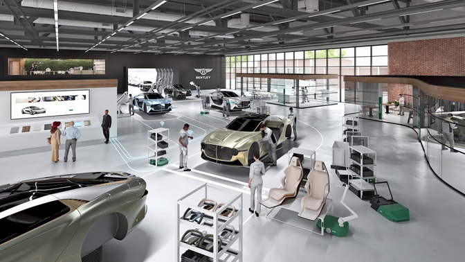 Bentley : 1er électrique en 2025