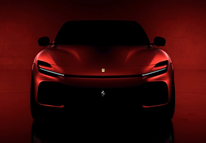 Ferrari Purosangue teaser 2022