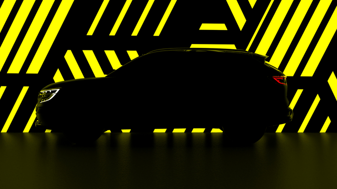Renault Austral Teaser silhouet 2022