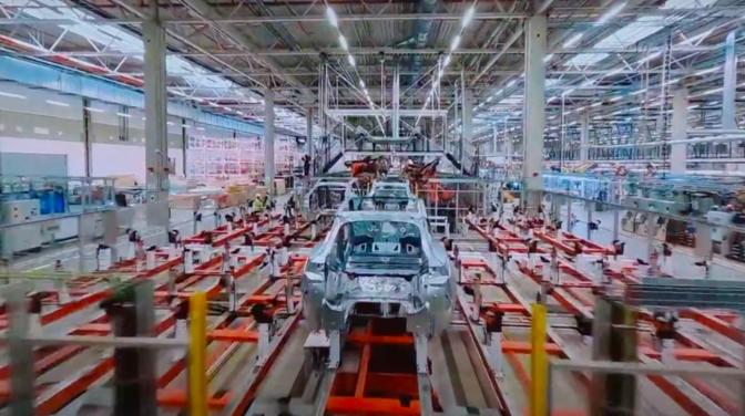 Tesla Gigafactory Berlin Drone 2022