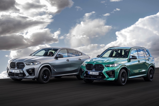 BMW X5 & X6 M Competition 2023