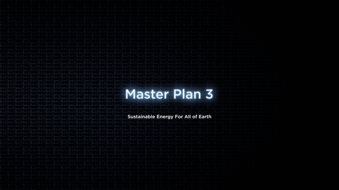 Tesla Master Plan 3